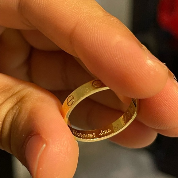 Cartier Size 63 18k Gold Ring - Picture 4 of 5